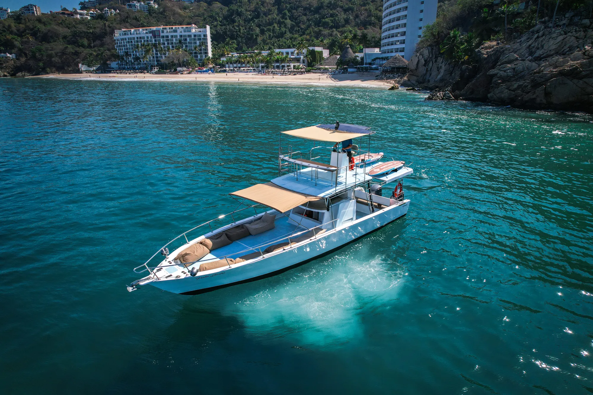 Family Boat Charter Punta Mita – Pato Bobo 42ft (Large Groups) 3